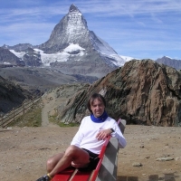 F:DCIM100NIKON�8-2004 Matterhorn from Riffelberg.JPG